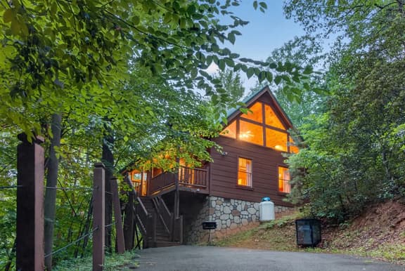 Moonshine Romance Wood Cabin Retreat - Image 1
